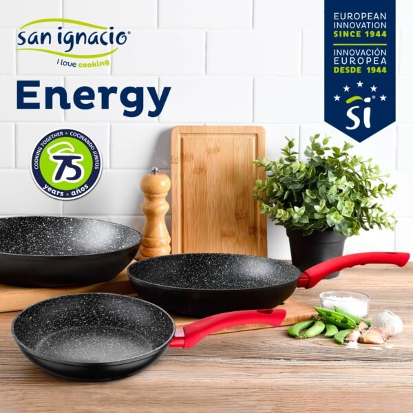 Wok Ø26cm en aluminio forjado inducción energy - Imagen 4