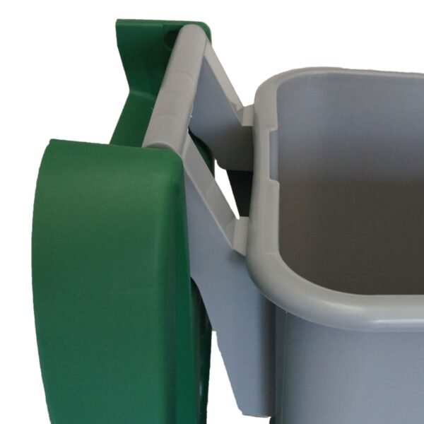 Contenedor Reciclo 110 litros Cerrado, Azul, 88x57x42 cm, INCLUYE rollo de 10 Bolsas de basura de 120 litros - Imagen 4
