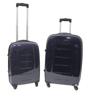 Set de 2 maletas Trolleys con 4 ruedas