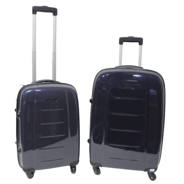 Set de 2 maletas Trolleys con 4 ruedas