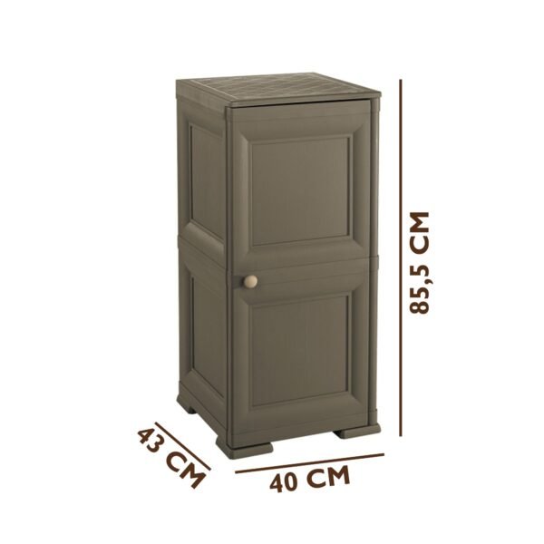 Mueble Omnimodus portabotellas para 18 botellas modelo Wengé - Imagen 3