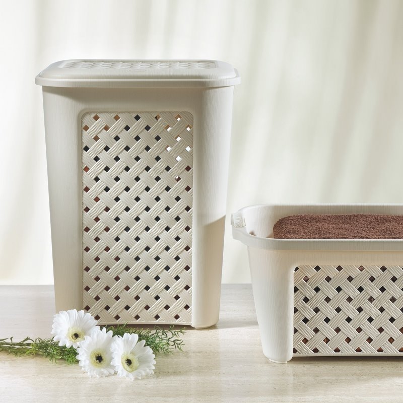 Cesto para ropa Arianna 30 litros modelo Blanco - Imagen 4