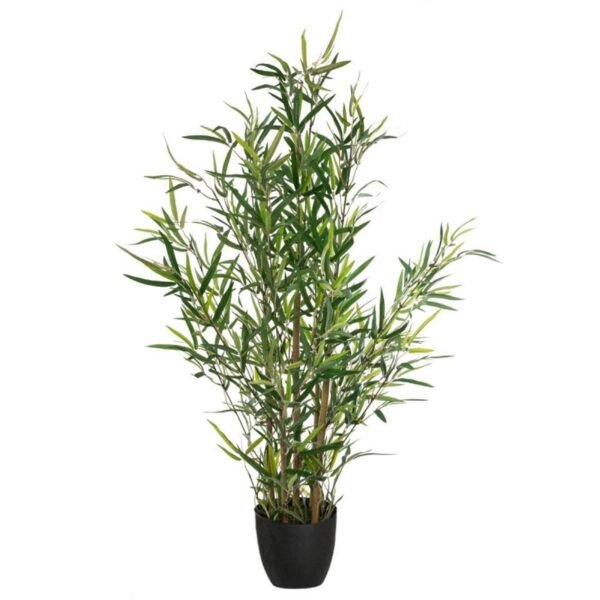 Planta artificial de Bambú Altura 90 cm con maceta