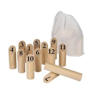 JUEGO DE BOLOS DE MADERA NÓRDICOS