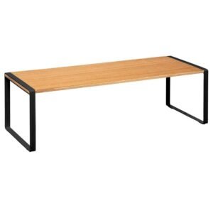 ESTANTE DE MADERA COLOR NEGRO