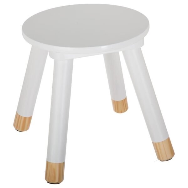 Taburete infantil 'suavidad' color blanco Atmosphera.