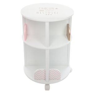 Librero redondo rosa infantil Atmosphera.