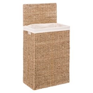 Cesto contenedor para ropa o la colada, rectangular, 40 L