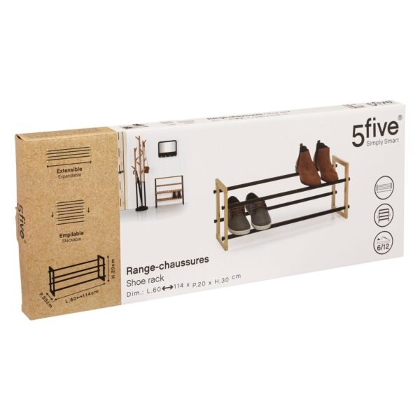 Zapatero extensible para 12 pares - Imagen 2
