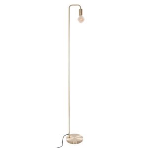 Lámpara de pie de metal dorado H150