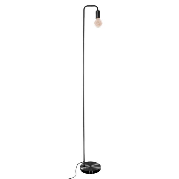 Lámpara de pie metal negro H150