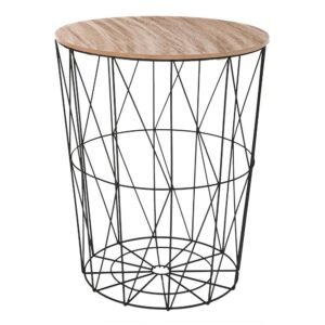 Mesa de centro negra Kumi
