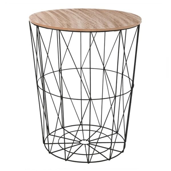 Mesa de centro negra Kumi