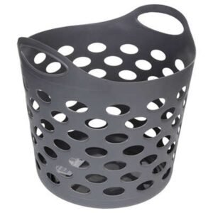 Cesto para la colada gris 28 L