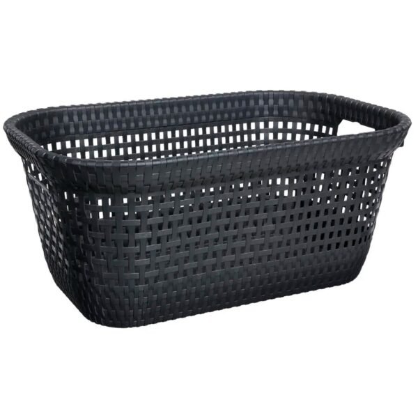 Cesto de la ropa 45 l de ratán