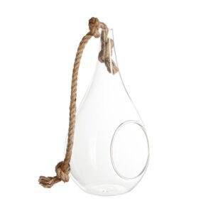 Gota de vidrio + cuerda H25
