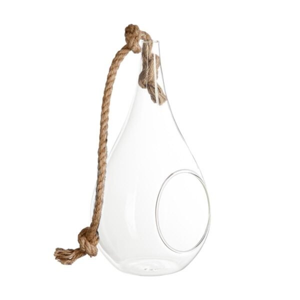 Gota de vidrio + cuerda H25