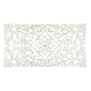 Fanny decoración de pared de madera tallada 85x45cm