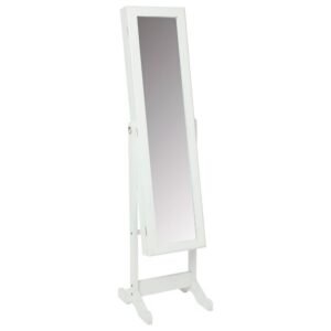 GABINETE DE JOYERÍA ESPEJO BLANCO H.145,2cm