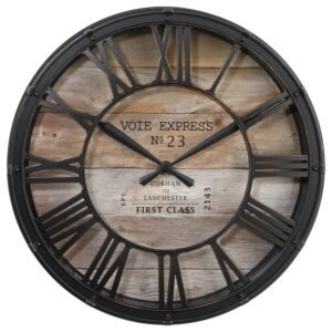 RELOJ VINTAGE ESTILO RETRO D.37 x P.8 cm
