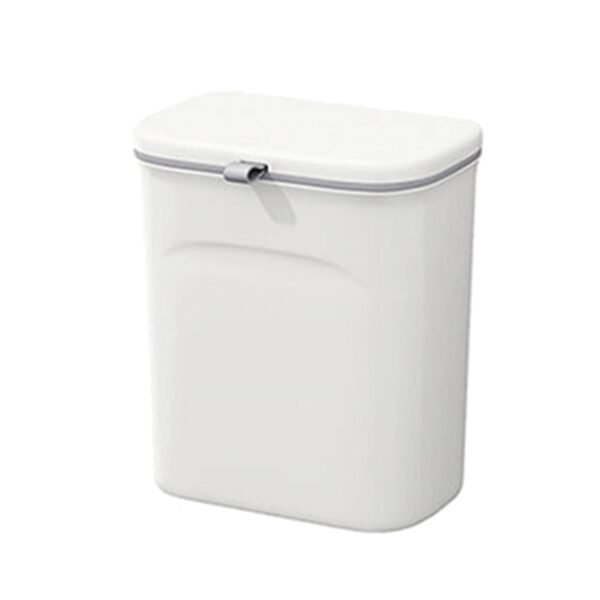 Cubo de basura multifuncional para puerta o pared 12L