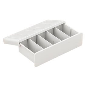 Cajón de almacenamiento de ropa interior con compatimentos