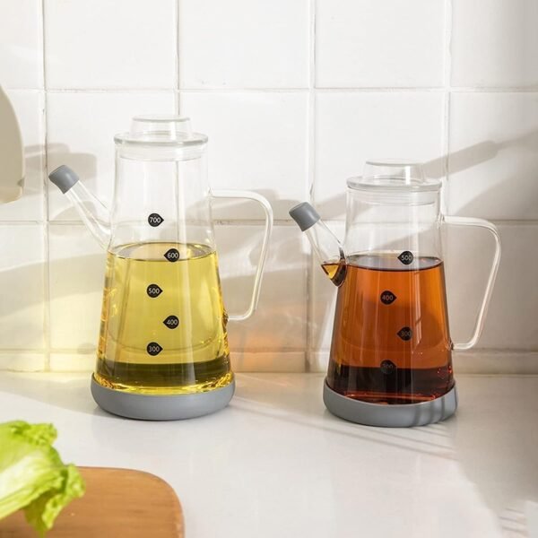 Aceiteria de vidrio de borosilicato 500ml joybos - Imagen 3