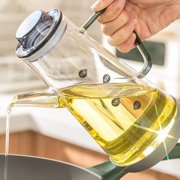 Aceiteria de vidrio de borosilicato 500ml joybos - Imagen 4