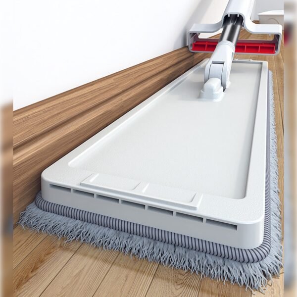 Fregona plana de cabeza grande con 2 paños - Imagen 3