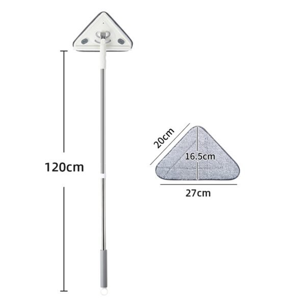 Mopa de limpieza de ventanas triangular - Imagen 2