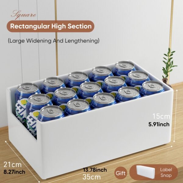 Contenedores de almacenamiento apilable multifuncional sin tapa xxl - Imagen 2