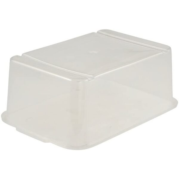 Caja de almacenaje, Plástico resistente (PP), 4,5 l, 30 x 20 x 11 cm, Wilma, Transparente neutro - Imagen 3