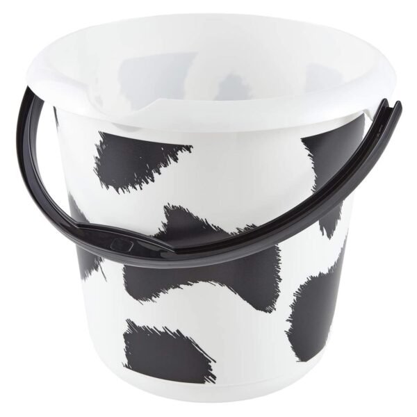Ilvie Cubo de Decoración Ø30x28, Polipropileno, White, 10 L