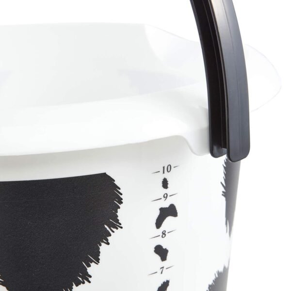 Ilvie Cubo de Decoración Ø30x28, Polipropileno, White, 10 L - Imagen 3