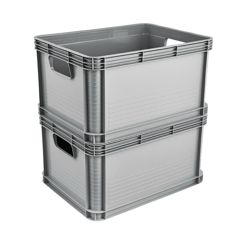 Caja de almacenamiento 40 x 30 x 22, gris nĂ³rdico - Imagen 3