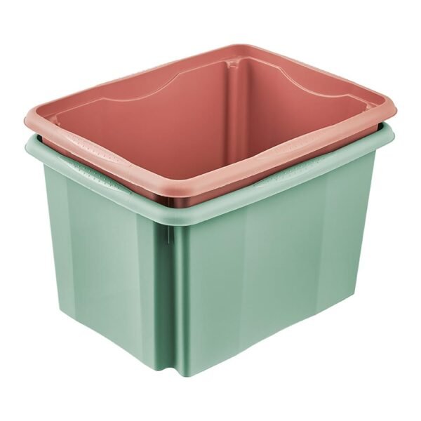 Caja de almacenamiento 44,5 x 34,5 x 27, verde nórdico - Imagen 3