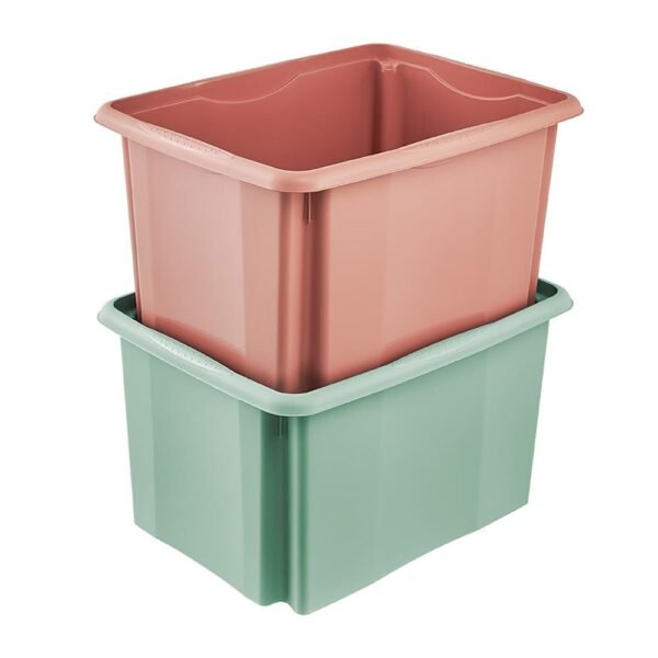 Caja de almacenamiento 44,5 x 34,5 x 27, verde nórdico - Imagen 4