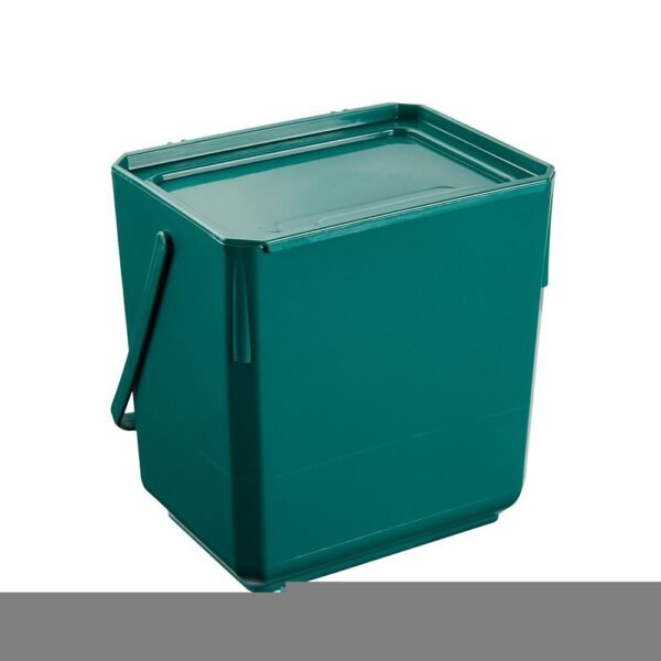 Papelera de reciclaje para compostar 19 x 14,5 x 20,5, eco verde