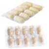 Pack utensilio multiusos con 4 moldes intercambiables color naranja + 20 bandejas de conservación - La croquetera: patentado y fabricado en España - Imagen 3