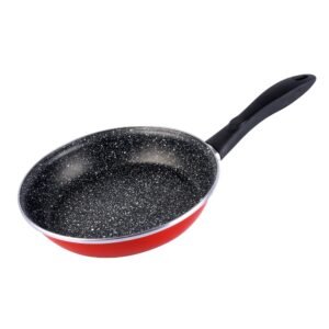 Magefesa K2 Rojo sartén Ø26, en acero esmaltado vitrificado, rojo, inducción