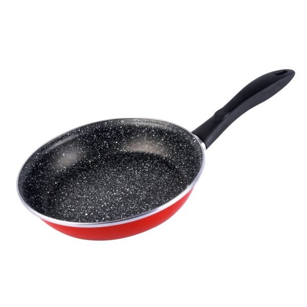 Magefesa K2 Rojo sartén Ø26, en acero esmaltado vitrificado, rojo, inducción