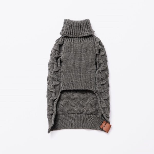 Jersey para mascota talla M (35cm) en poliéster gris Scalpers Home - Imagen 3