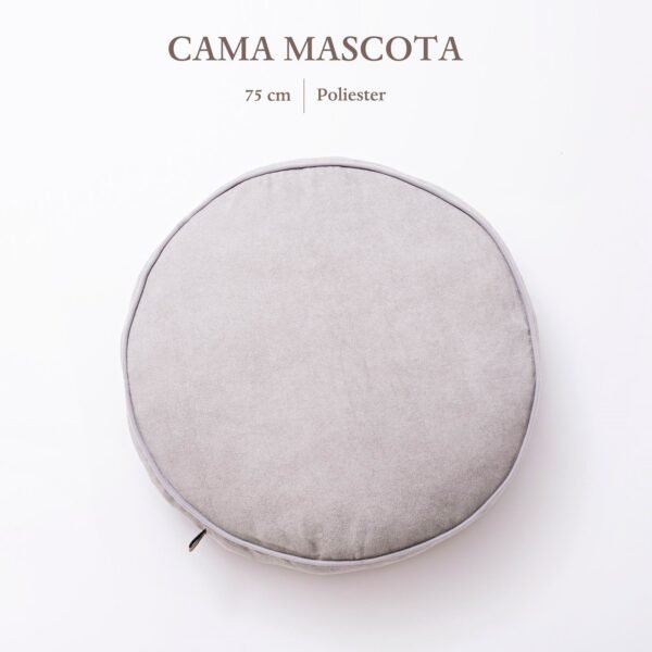 Cama mascota (77x71x49cm) poliester gris Scalpers Home - Imagen 2