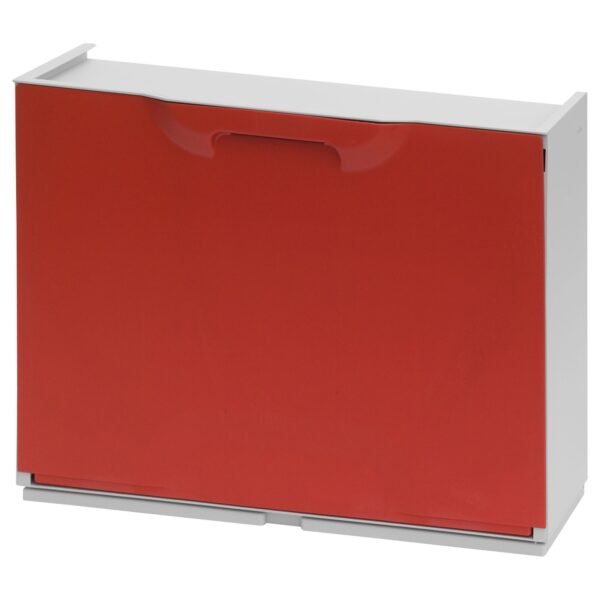 Pack de 2 zapateros en polipropileno color rojo - Imagen 4