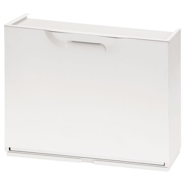 Pack de 3 zapateros color blanco y zapatero en color negro de polipropileno - Imagen 4