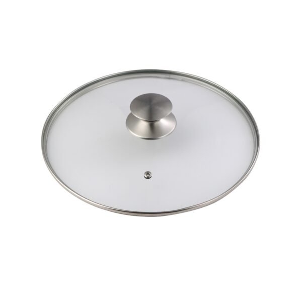 Set 5pc sartenes (con tapa) aluminio prensado inducción con Set 3 pc utensilios cocina acero inoxidable - Imagen 3