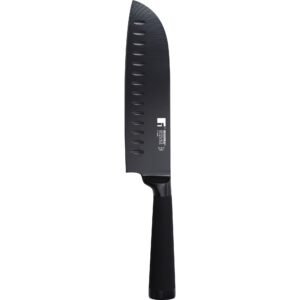 CUCHILLO SANTOKU 17.5CM ACERO INOXIDABLE BLACK BLADE BG
