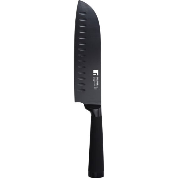 CUCHILLO SANTOKU 17.5CM ACERO INOXIDABLE BLACK BLADE BG