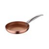 Set 5pc sartenes Ø20Ø24Ø28 (con tapa) aluminio prensado inducción Optimum Copper - Imagen 3