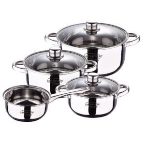 Bateria 7pc acero inox ind cassel sg